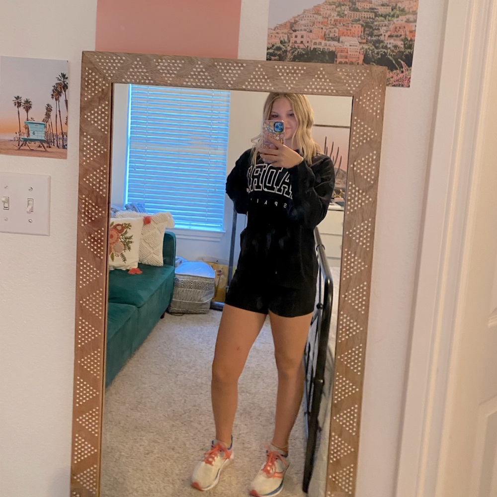 black madrid sweatshirt